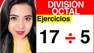 DIVISIÓN OCTAL  Ejercicio 2 [upl. by Lowney]