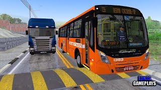 🔴OMSI 2 Neobus Mega Plus OF1721 Bluetec 5 G27  Mapa SPBRASIL LC55 [upl. by Amsaj]