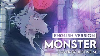 quotMonster 怪物quot by YOASOBI  From Netflixs quotBEASTARSquot  English Cover by Justine M [upl. by Bowrah]