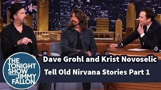 Dave Grohl and Krist Novoselic Tell Old Nirvana Stories  Part 1 [upl. by Elo]