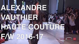 ALEXANDRE VAUTHIER  FALL WINTER 2016  FULL FASHION SHOW [upl. by Mihcaoj]