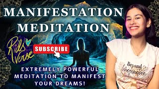 MANIFESTATION MEDITATION Manifest Your Desires Through Meditation [upl. by Ettelimay]