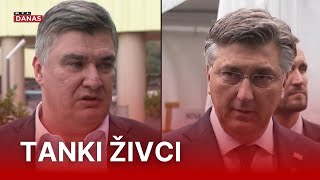 Milanović i Plenković se žestoko izvijeđali Spominjali Putina sociopate Pinokija  RTL Danas [upl. by Aowda734]