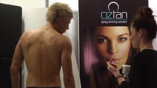 Oztan Spray Tan Demonstration [upl. by Skyler]