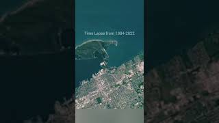 Presque Isle State Park in Erie PA Timelapse 19842022 [upl. by Dawkins]