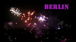 Berlin Feuerwerk Silvester 2023  Neujahr 2024  Berlin Skyline Fireworks New Years Eve 2023  4K [upl. by Ecilahs916]