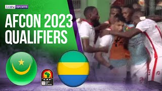 Mauritania vs Gabon  AFCON 2023 QUALIFIERS HIGHLIGHTS  09092023  beIN SPORTS USA [upl. by Yenar719]