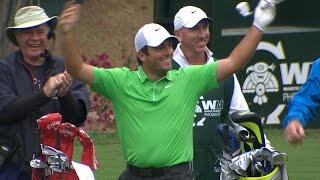 Francesco Molinari’s holeinone on No 16 at Waste Management [upl. by Milford83]