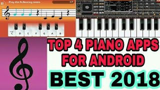 Top 4 piano apps for androidBest piano music apps for androidPiano apps 2022hindi [upl. by Hgielsa]