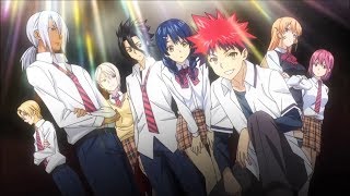 Shokugeki no Soma Opening 3 With Lyrics  Rough Diamonds by SCREEN Mode [upl. by Dobson]