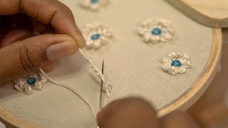 Beginner Friendly Flower Embroidery  Beyond the Basics by DIY Stitching [upl. by Verla]