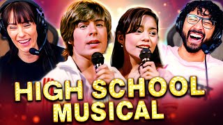 HIGH SCHOOL MUSICAL 2006 MOVIE REACTION FIRST TIME WATCHING Zac Efron  Vanessa Hudgens [upl. by Sulamith]