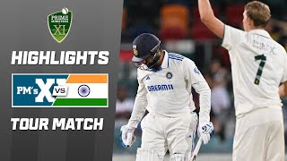 Prime Ministers XI v India 202425  Tour match [upl. by Michigan]