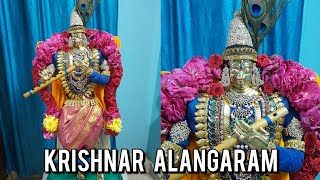 How to do Krishnar alangaram with hastham patham Krishna Jayanthi special [upl. by Elery]