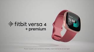 Get better workout results with Fitbit Versa 4 [upl. by Cardew843]