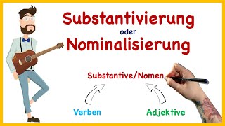 Wortbildung Substantivierung  Nominalisierung  kurz amp knackig  Deutsch [upl. by Schroth]