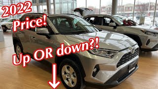 BREAKING NEWS 2022 Toyota RAV4 PRICING is HERE [upl. by Anual796]