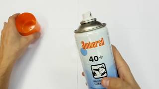 AMBERSIL 40 Protective Lubricant Środek Smarny Spray  Bogdan Tester [upl. by Dyche]