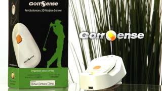 GolfSense 3D Swing Analyzer [upl. by Nosdivad]