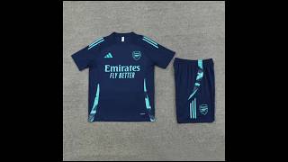 👉🏻⚽️ 202425 Arsenal Adult Blue Short Sleeve Training Kit   premierleagueenglanduefafifa [upl. by Eignat855]