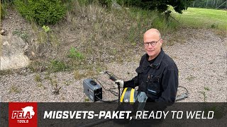 Migsvetspaket ready to weld från PELA Tools [upl. by Nilyak]