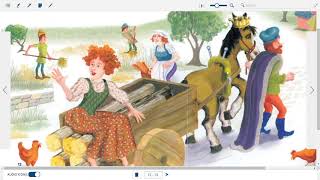 PRINCESS amp THE PIZZA story EASY audio read along aloud ESL kids grade 4 WONDERS McGraw Hill english [upl. by Adaynek]