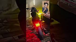 Splendor bike modification light ka splendorbike motivation light videoyoutube [upl. by Servais731]