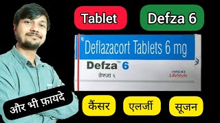 Defza 6  Tablet  Benefit  Side effects  MRP  Precautions  Advice  How it works in body [upl. by Congdon544]