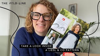 Take a look inside a Liesl amp Co Sewing Pattern [upl. by Nerfe]