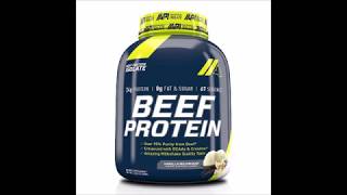 Beef Protein vs Whey [upl. by Neeloj]