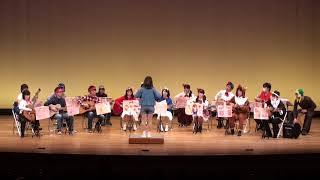 徳島大学ギターアンサンブル部 2016年 定期演奏会 新人ステージ アイドルメドレー [upl. by Uyerta262]