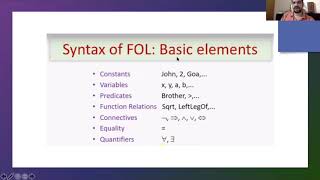 Predicate Logic  First Order Logic Artificial Intelligence [upl. by Keele]