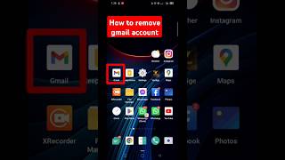 🥀How to remove gmail accounthow to delete gmail accountgmaildeleteremovegmailacount [upl. by Tremaine]