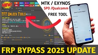 👍Finally Frp Bypass 202425  Android 121314  New Free Frp Tool  Samsung Frp Remove Tool [upl. by Tarsus]