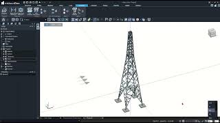 Modelling Analysis Design and Detailed Drawing generation of Transmission Tower  midas nGen [upl. by Edee]