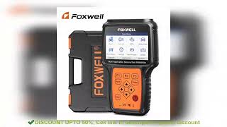 ✔️FOXWELL NT650 Elite OBD2 Automotive Scanner SAS AF OIL EPB BRT TPS 26 Res [upl. by Maxma]