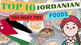 Taste of Jordan Top 10 MustTry Jordanian Foods for Food Adventurers [upl. by Demetria]