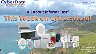 CyberSchool  All About InformaCast [upl. by Aonehc]