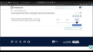 Para fornecedores Como participar de Dispensas Eletrônicas  Comprasnet [upl. by Kristos]