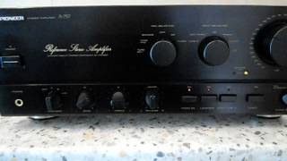 Pioneer A757 Reference Stereo Amplifier [upl. by Anairo157]