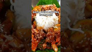 Golbaengimuchimcooking koreanfood foodshorts recipe koreawhelks Noodlessoju [upl. by Reivax687]