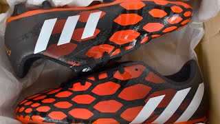 Adidas Predito Instinct TRX FG  infrared [upl. by Cynarra]