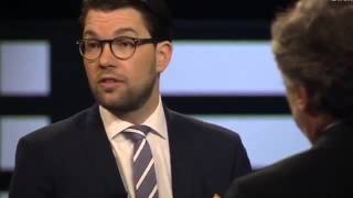 Jimmie Åkesson Skämmer Ut Jan Björklund Fullständigt 20160306 [upl. by Desma]