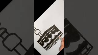 How to draw Khana Kaba 🕋 sharif by pencilartpencil [upl. by Dihahs489]