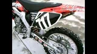 My 2005 Crf250r FMF Exhaust Walkaround [upl. by Vonni]