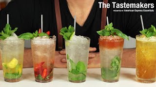 5 x MOJITO Variations  Refreshing Rum Cocktails [upl. by Eetnom]