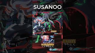 CRAZY SUSANOO COMBO 👊  BBTAG shorts bbtag [upl. by Atiuqrahc]