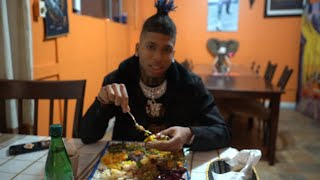 Tasting Ethiopian Food With NLE Choppa [upl. by Tnayrb]