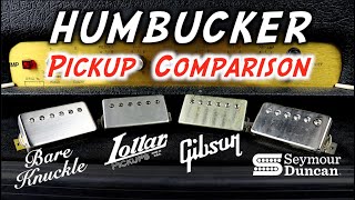 Custombucker Vs Burstbucker  Humbucker Comparison [upl. by Ford450]