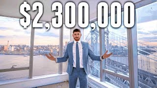 NYC Apartment Tour 23 MILLION LUXURY APARTMENT [upl. by Annoed745]